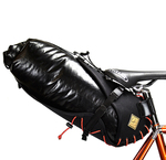 オルトリーブのドライバッグが自転車のサドルに付くなんて夢のよう