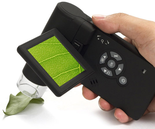 光学250倍のミクロな世界が楽しめるデジタル顕微鏡！夏休みの自由研究