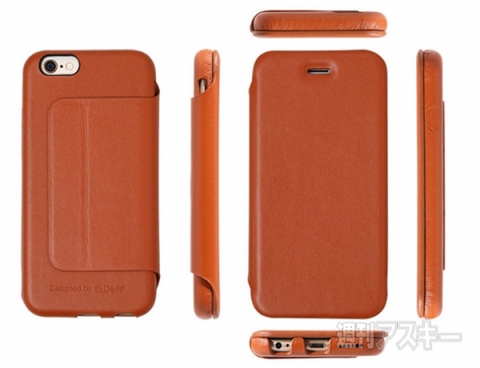 天然レザーフリップタイプケース Genuine Leather Case for iPhone6