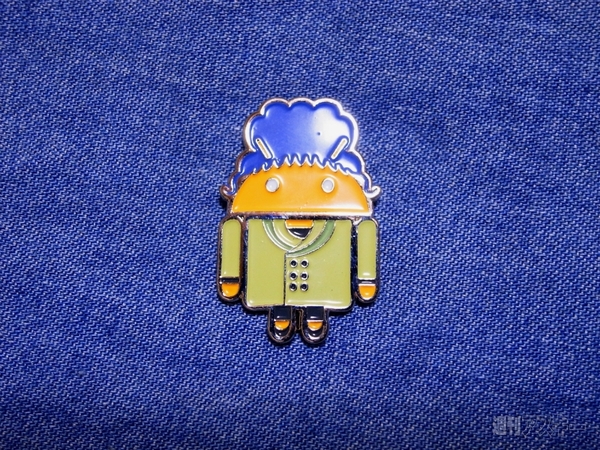 ドロイド君ピンバッジ