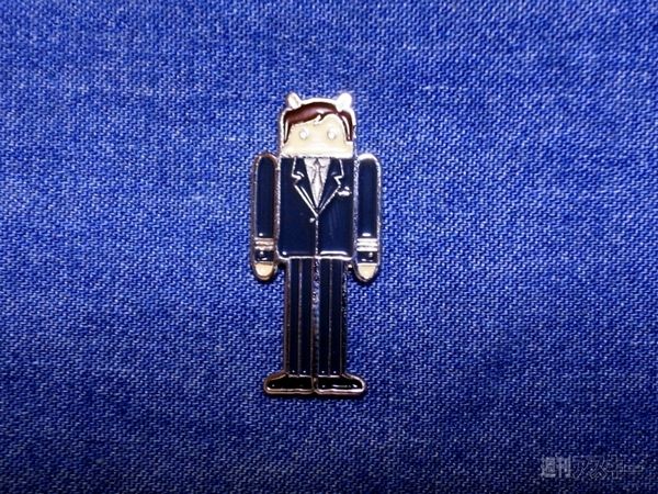 ドロイド君ピンバッジ