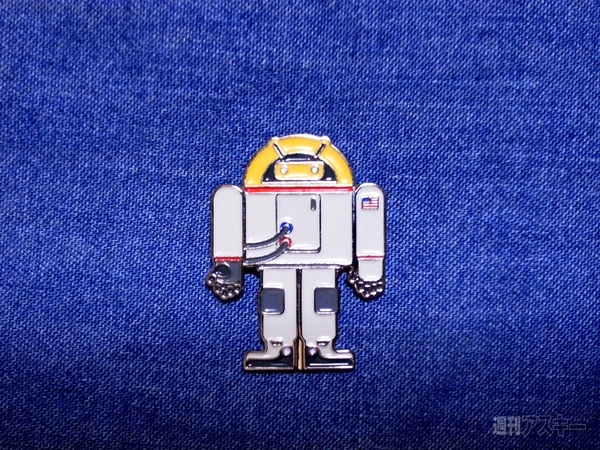 ドロイド君ピンバッジ
