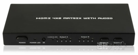 3D映像に対応HDMI切替機 THD42MSP2