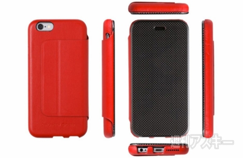 Carbon Fiber ＆ Genuine Leather Case for iPhone 6