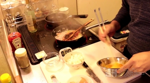 クッキング オムライス