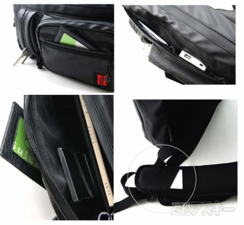 NOMADIC ターポリン2 チェストベルト付きワンショルダー