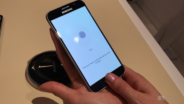 Galaxy S6、S6 Edgeの指紋認証
