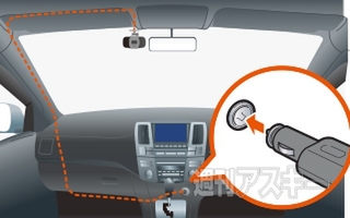 ELECOM WiFi対応GPS付ドライブレコーダー