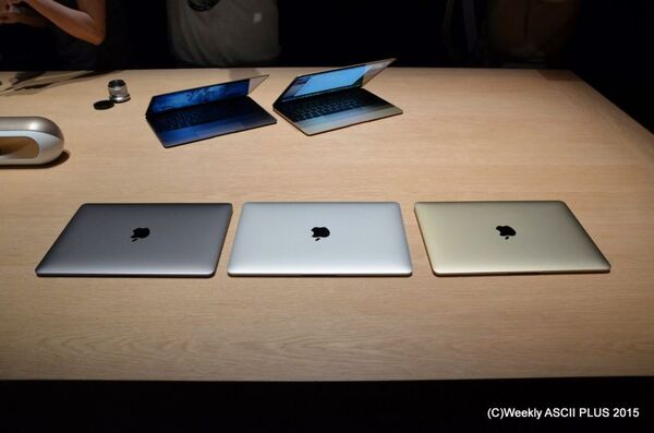 写真で見る12インチ新MacBookは3色展開で極薄となって登場