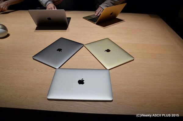 写真で見る12インチ新MacBookは3色展開で極薄となって登場