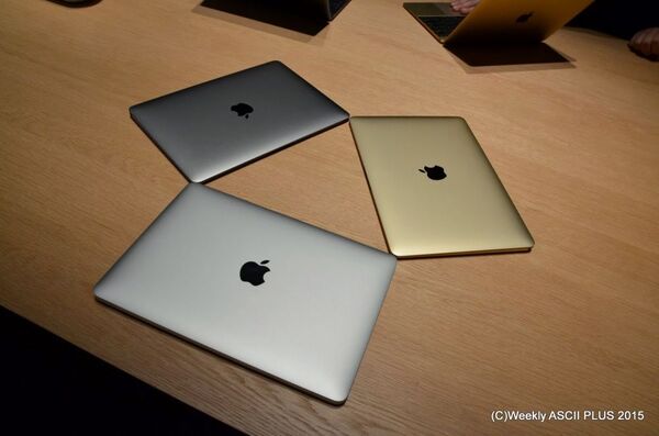 写真で見る12インチ新MacBookは3色展開で極薄となって登場