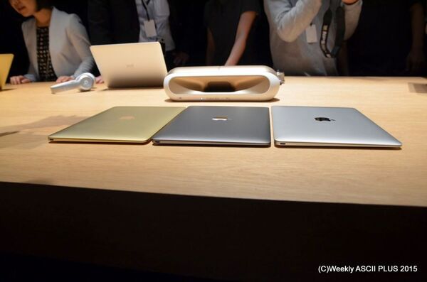 写真で見る12インチ新MacBookは3色展開で極薄となって登場