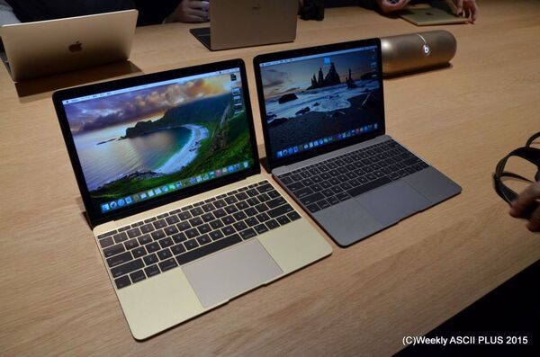 写真で見る12インチ新MacBookは3色展開で極薄となって登場