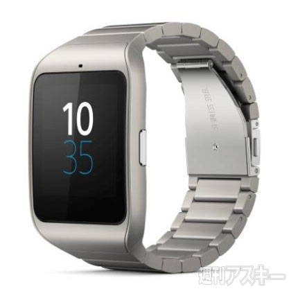 Android Wear搭載『SmartWatch 3』のメタルバンド版が4月10日に発売