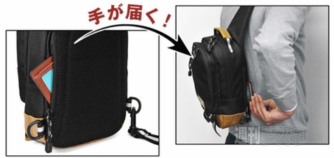 TRICKSTER 多機能ボディバッグ BLAKE(ブレイク)