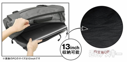 TRICKSTER 3WAYスクエアリュックサック THOMAS