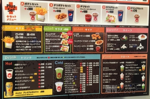 ファーストキッチンとウェンディーズ