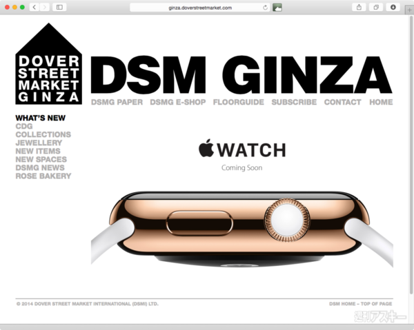 Apple Watch at Isetan Shinjuku