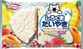 しろくまたいやきアイス