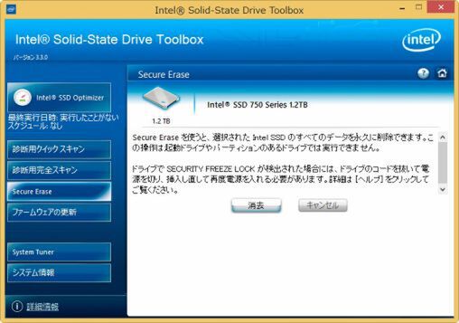 Intel SSD750シリーズ