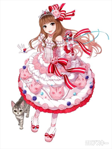 黒ウィズと白猫がしょこたんとコラボ