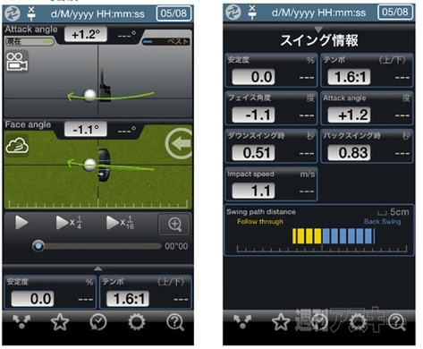 ゴルフスウィングアナライザー 3Bays GSA