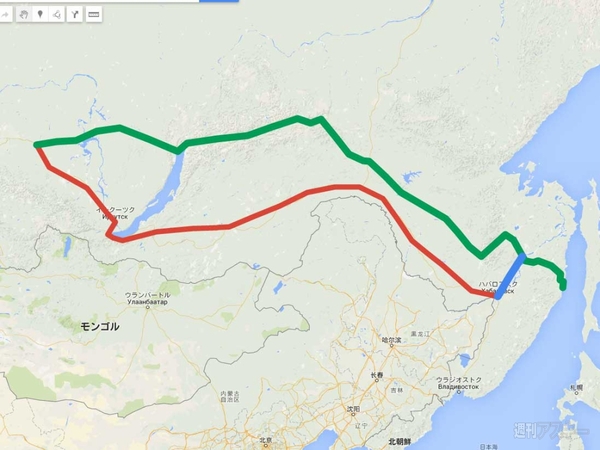 SIMフリースマホと大陸横断の旅04