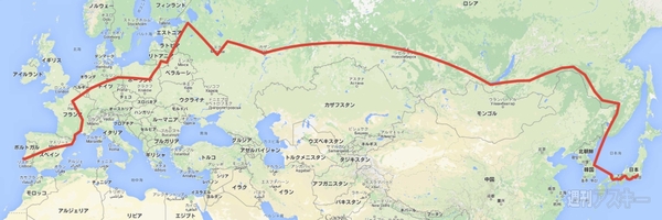 SIMフリースマホと大陸横断の旅04