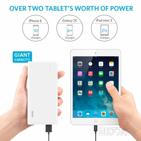 Anker Astro E7 モバイルバッテリー 25600mAh ホワイト