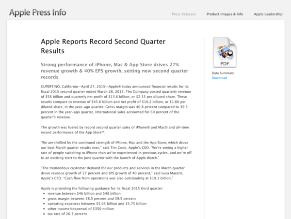 アップルはiPhoneを直近3ヵ月で6100万台出荷、一方日本の売上は低下