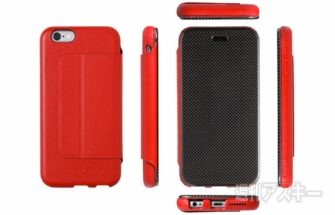 Deff Carbon Fiber & Genuine Leather Case for iPhone 6 Plus