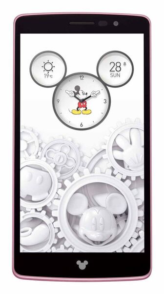 Disney Mobile on docomo DM-01G