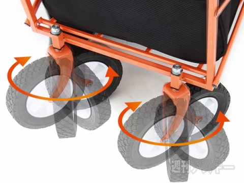 DOPPELGANGER OUTDOOR ボストンバッグワゴン