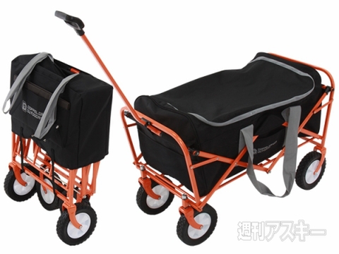 DOPPELGANGER OUTDOOR ボストンバッグワゴン