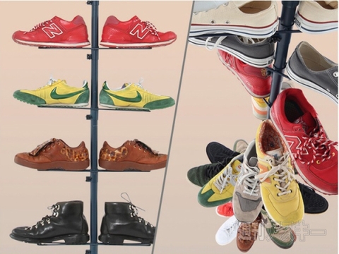 入手不可!浮いてる様なスニーカーディスプレイポール ゴーイングファーニチャー 入手不可!浮いてる様なスニーカーディスプレイポール ゴーイング