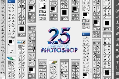 Photoshop 25周年を記念した展示会が原宿で開催中 ツールアイコンと写真も撮れる 週刊アスキー