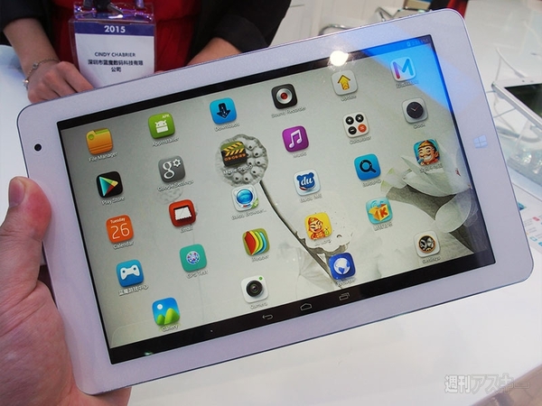 7インチWindows Phone＆デュアルOSタブレット