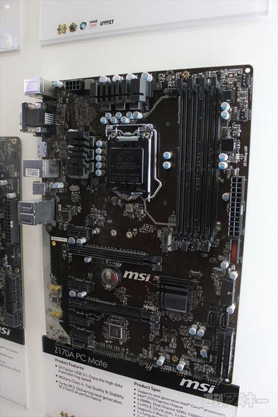 COMPUTEX 2015 MSIマザーボード