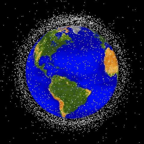 地上からスペースデブリの“流れ星”が見える日
