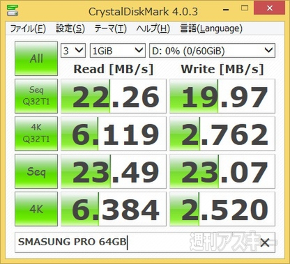 microSDカードで内蔵ストレージを強化