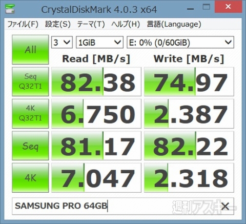 microSDカードで内蔵ストレージを強化