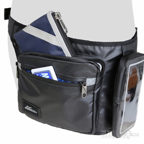 フラットウエストポーチ