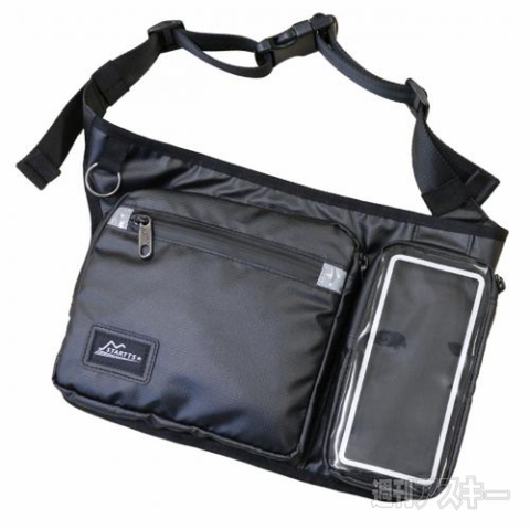 フラットウエストポーチ