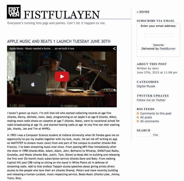 「Apple Music対応iOS8.4は7月1日午前0時(日本)」などアップル幹部が複数リーク