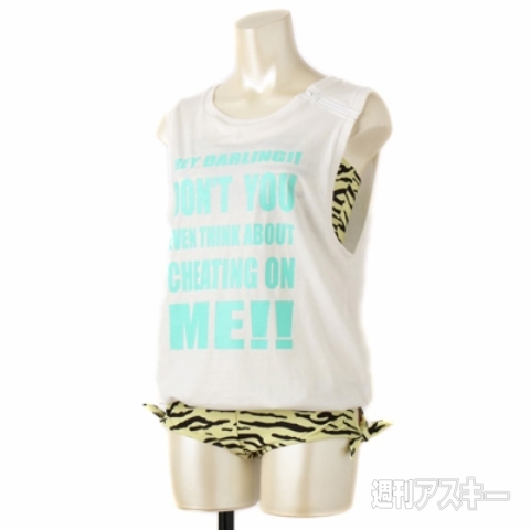 『うる星やつら×atmos×GUACAMOLE Tシャツオールインワン　スイム』