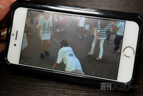 現役アイドルのスマホ自撮り事情