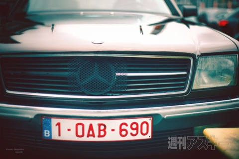 Belgique : Tournai, Mercedes.