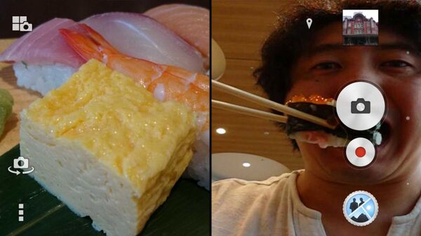 マルチアングル写真を撮るXperiaテク