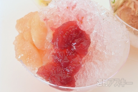 コーンポタージュ風かき氷