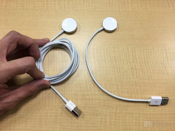 Apple Watchの短い充電ケーブル
